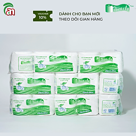 Combo 5 lốc Giấy vệ sinh cuộn nhỏ có lõi đóng cặp giá rẻ