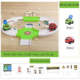Cách làm đèn giao thông bằng mô hình đặt ngay ngã tư đường của dự án