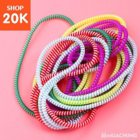Mua 05 dây quấn sạc  tai nghe đủ màu