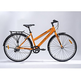 Xe đạp thể thao Thống Nhất GN06-26, 27 2.0 Pro có đề - Hàng chính hãng (Phù hợp với người cao từ 1m45 trở lên) - Cam - 27 inch