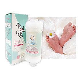 Lõi lọc nước vòi sen Vitamin C Aromacura Shower Filter Korea - Hương Phấn em bé (Baby Powder)