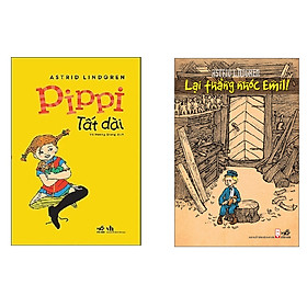 Hình ảnh Combo 2 cuốn của Tượng đài Văn học Thụy Điển Astrid Lindgren: Pippi tất dài & Lại thằng nhóc Emil