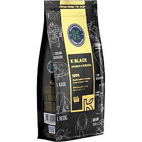 Hình ảnh K COFFEE BLACK 227G - Cà Phê Nguyên Chất Chuẩn Châu Âu