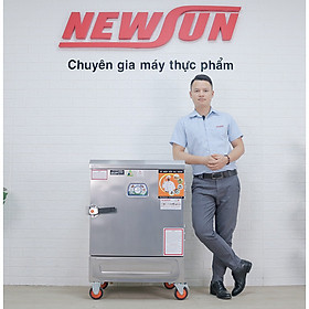 Tủ Hấp Giò Chả,Thực Phẩm 30 Kg/Mẻ Dùng Điện 6 Khay Nhập Khẩu NEWSUN, Hấp Đa Dạng, Năng Suất Cao - Hàng Chính Hãng