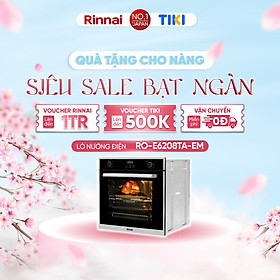 Mua Lò nướng điện âm tủ Rinnai RO-E6208TA-EM dung tích 70L 2875W - Hàng chính hãng.