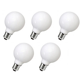 Mua BỘ 5 Bóng đèn Led thủy tinh đục G80 7w đui E27 hàng chính hãng.