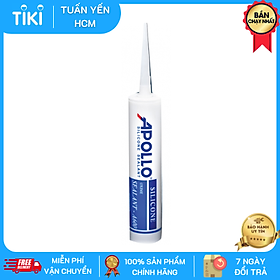 Mua Keo silicon Apollo A600 chống thấm tốt  bền bỉ (keo trong - keo trắng đục) 300ml