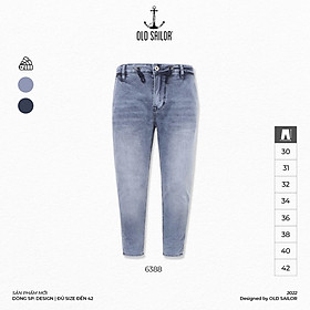 Quần jean nam có dây rút Old Sailor - OSL CARROT JEAN - 6388, 6386 - Big size upto 42