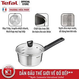 Quánh inox đế từ Tefal Simpleo B9052395 18cm - Hàng chính hãng