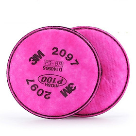 Mua Cặp tấm lọc bụi dùng cho mặt nạ phòng độc 2097 P100 3M