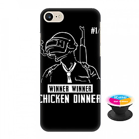 Mua Ốp lưng nhựa dẻo dành cho iPhone 5S tặng popsocket in logo iCase - in  hình Pubg Chicken Dinner - Hàng Chính Hãng tại iCase Hà Nội
