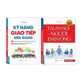 [Download Sách] Combo Kỹ năng giao tiếp siêu đẳng , Tài ăn nói của người đàn ông