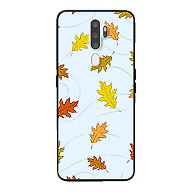 Ốp Lưng in cho Oppo A9 2020 Mẫu Lá Mùa Thu - Hàng Chính Hãng