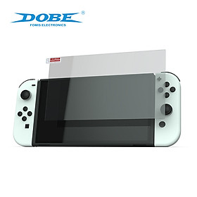 Miếng Dán Kính Cường Lực Dobe cho Nintendo Switch OLED (Bộ 2 Miếng) - Hàng Nhập Khẩu