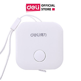 Thước Dây Da Cuộn Deli - 1.5M - Hồng/ Xanh Lá/ Trắng/ Xanh Dương - 1 Chiếc - 79650 - Trắng - Deli Official