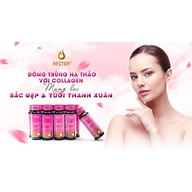 Combo Khỏe Đẹp - 3 HộpNước Đông Trùng Hạ Thảo Hector Collagen Trẻ Hóa Da