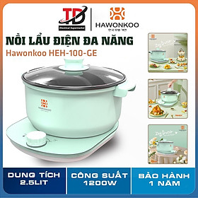 Mua Nồi Lẩu Điện Hawonkoo HEH-100-GE  1200W-2.5Lit  Hàng Chính Hãng
