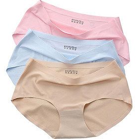 Combo 10 quần lót nữ su thông hơi không đường may, hàng đẹp loại xịn W19_153, nhiều màu, vải thun lạnh, thông hơi, co giãn đàn hồi tốt, thấm hút tốt, phù hợp mọi lứa tuổi, có màu da, màu trắng, màu đen, đồ lót nữ cao cấp