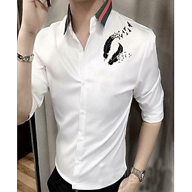 Áo sơ mi nam họa tiết ms4
