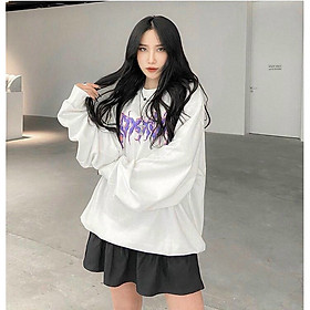 áo sweater in kí hiệu, áo sweater, áo chui đầu