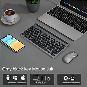 Mua Bàn phím chuột không dây W609 bluetooth 5.0 + Usb 2.4g Pin sạc TypeC