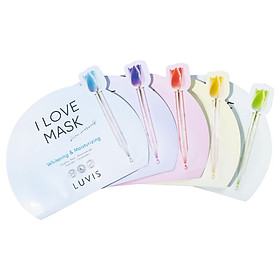 I LOVE MASK - MẶT NẠ DỪA SINH HỌC ( SET 10 MASK) - TẶNG 1 GEL RỬA MẶT