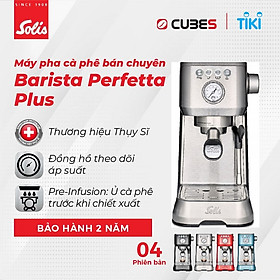 Máy pha cà phê Solis Barista Perfetta Plus - Thương hiệu uy tín đến từ Thuỵ Sĩ - Hàng nhập khẩu