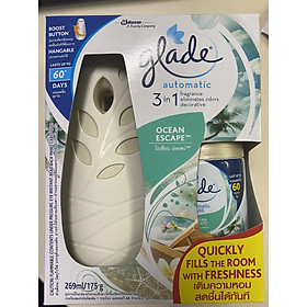Máy xịt thơm phòng tự động Glade Thái Lan Hương Biển Phiêu Bồng