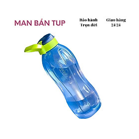 Bình nước Eco 1,5 lít màu xanh đen, nắp vặn
