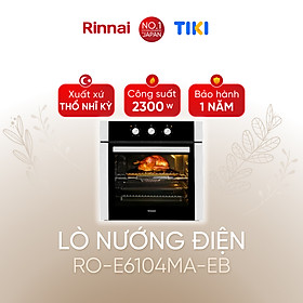 Lò nướng điện âm tủ Rinnai RO-E6104MA-EB dung tích 65L 2300W - Hàng chính hãng.