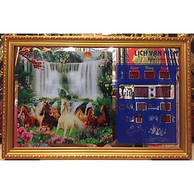 Mua Tranh lịch vạn niên  Mã đáo thành công - 35556