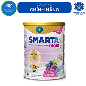 Sữa bột Nutricare Smarta Mom vị việt quất - công thức ít ngọt (900g)