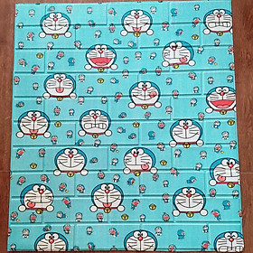 Bộ 15 Tấm Xốp Dán Tường Hoạt Hình Doraemon Siêu Dễ Thương Sẵn Keo 70x77