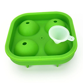 Ice Cube Mold Eco-Friendly Football Shape Black Green Football Match 2018 Russia - Green