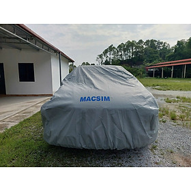 Bạt phủ ô tô chất liệu vải không dệt 3 lớp thương hiệu MACSIM cho xe Nissan Kicks màu ghi bạt phủ trong nhà và ngoài trời