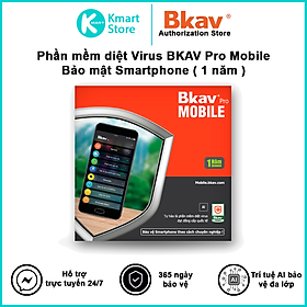 Mua Phần mềm diệt Virus Bkav Pro Mobile   bảo vệ SmartPhone tốt nhất | Thời hạn 1 năm - Hàng Chính Hãng