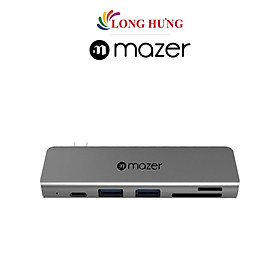 Mua Cổng chuyển đổi Mazer Multiport-C 5-in-1 Pro Hub M-UC2PROHUB600-GY - Hàng chính hãng