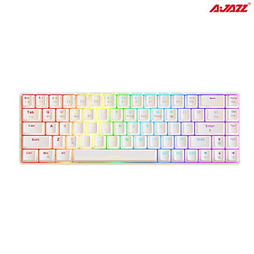 Mua Bàn phím cơ AJAZZ K685T White RGB Bluetooth Hotswap - Hàng chính hãng