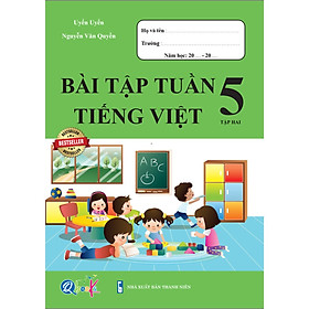 Sách - Combo Bài Tập Tuần Toán và Tiếng Việt 5 - Tập 2