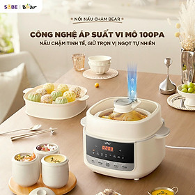 Mua Nồi nấu chậm Bear 2.5L SC-5H25M34 hàng chính hãng