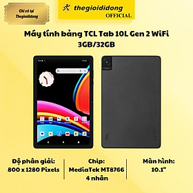 Mua Máy tính bảng TCL Tab 10L Gen 2 WiFi 3GB/32GB - Hàng Chính Hãng