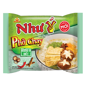 Thùng 30 gói Phở Chay Như Ý 65g/gói