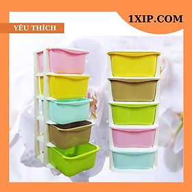 TỦ ĐA SẮC 5 TẦNG VIỆT NHẬT, TỦ ĐỒ CHO BÉ