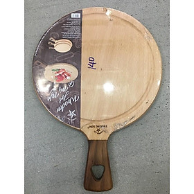Thớt gỗ tròn tay cầm 340