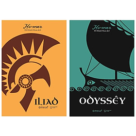 Combo Sách Sử Thi Hào Hùng Của Người Hy Lạp : Iliad + Odyssêy