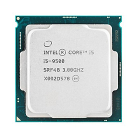 Bộ Vi Xử Lý CPU Intel Core I5-9500 3.00GHz, 9M, 6 Cores 6 Threads, Socket