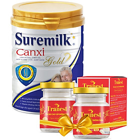 Mua sữa bột Suremilk Canxi Gold 800g - Tặng ngay 2 lọ yến Tranest