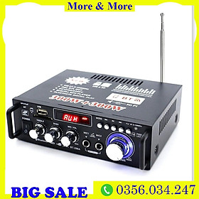 Mua Amplifier Bluetooth FM Radio Car Home 600W   Ampli Mini Loa Amly Bluetooth BT309A 800W Âm thanh Cao Cấp  Freeship b