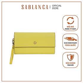 Ví cầm tay nữ nắp gập đơn giản SABLANCA WA0176