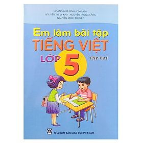 Hình ảnh Sách - Em Làm Bài Tập Tiếng Việt Lớp 5 Tập 2